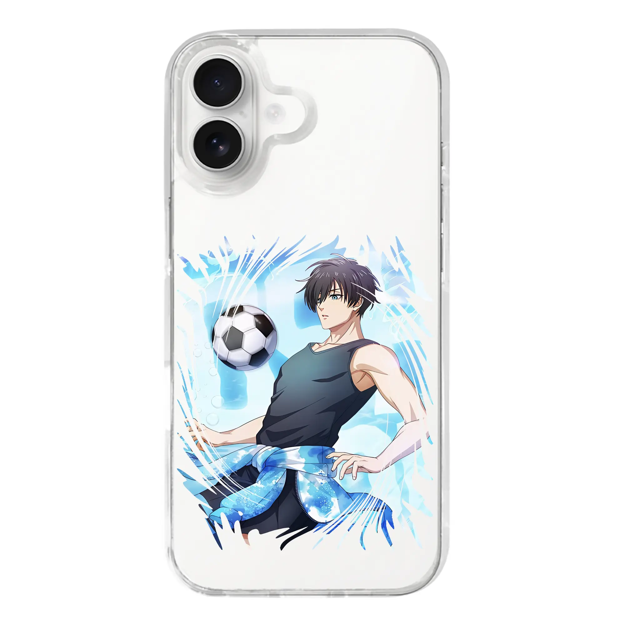 ブルーロック グッズ 糸師凛 - iPhone 17シリーズ 透明スマホケース – 薄型・耐衝撃・精密フィット保護カバー